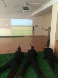 Презентация лазерных стрелковых тиров в Московском суворовском училище