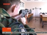 Лазерный тир в Хакассии на военно-спортивных мероприятиях (Видео)