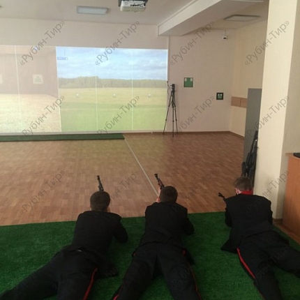 Презентация лазерных стрелковых тиров в Московском суворовском училище