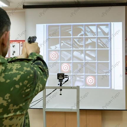 Лазерный тир Рубин в Колледже почтовой связи г. Новосибирска
