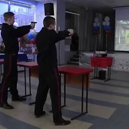 Электронный тир Рубин в Новосибирском университете (Видео)
