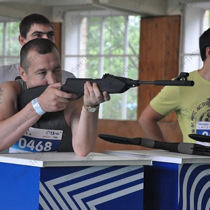 Электронный тир Рубин на соревнованиях по стрельбе в рамках комплекса ГТО