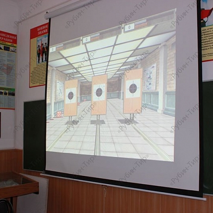 Электронный лазерный тир «Рубин» в школе (Видео)