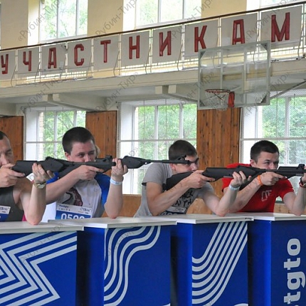 Электронный тир Рубин на соревнованиях по стрельбе в рамках комплекса ГТО